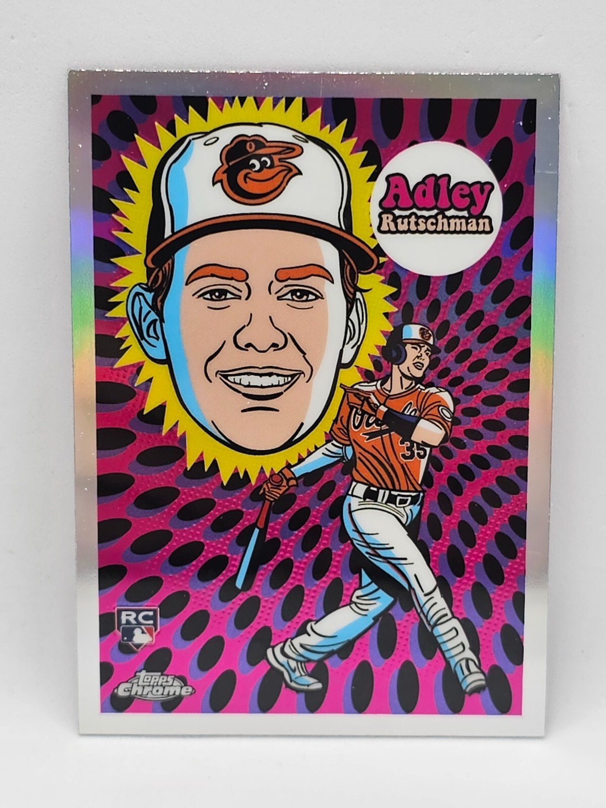 Adley Rutschman 2023 Topps chrome RC オマケ 2023 Topps Chrome Case Hit SSP Ultra Violet Rookie #UV-14