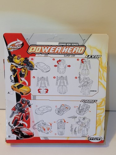 Speed Pioneer Power Hero FLAMES Transformer KO? Red Car MISB Super Robots Battle