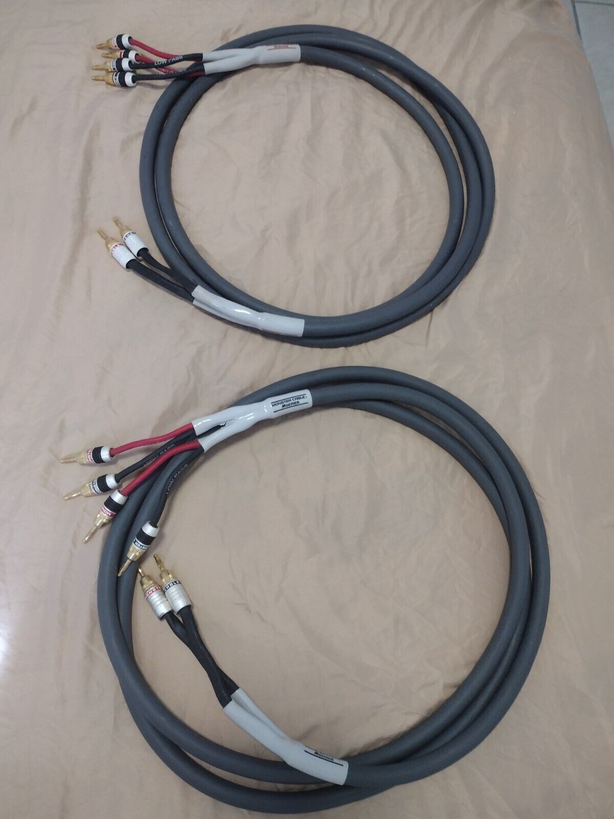 Monster Cable Mseries M1.4s Bi-wire Speaker Cable | 10ft/3m