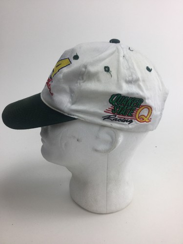 JEFF GORDON NASCAR #24 HAT-CAP-Snapback ADJUSTABLE - Quaker State Rare Green