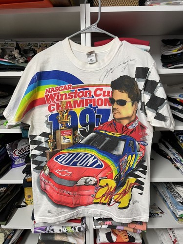 良好 90s USA製 NASCAR Tシャツ Lサイズ Winston cap ford 90