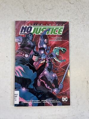 Justice League: No Justice (DC Comics) GRAPHIC NOVEL Scott Snyder Ex-Library