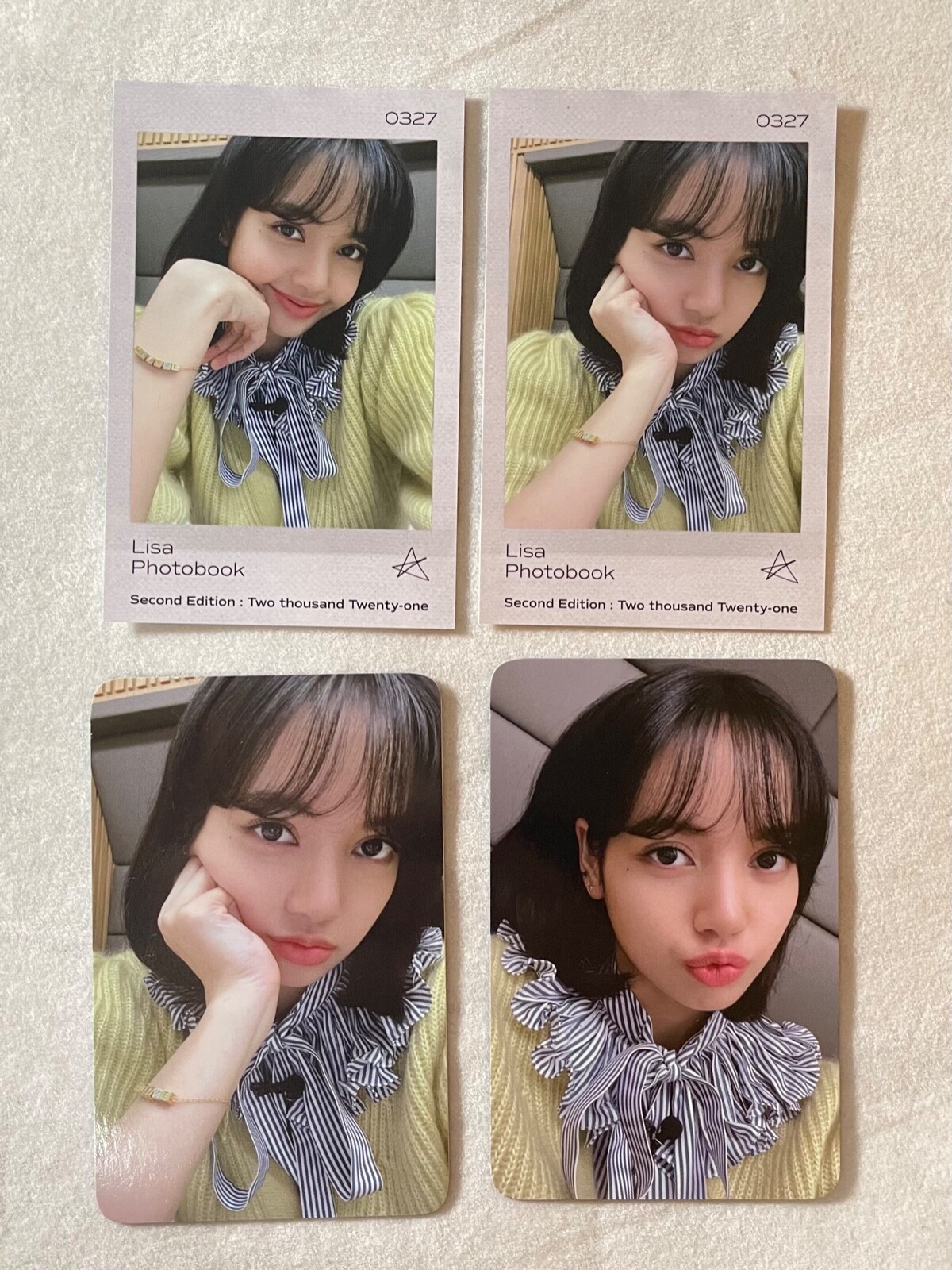 BLACKPINK the album ユニバ特典 リサ トレカ blackpink リサ thealbum