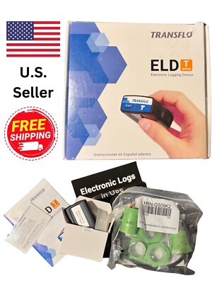 TRANSFLO ELD T Series eLog Compliant Electronic Logging Device Open Box