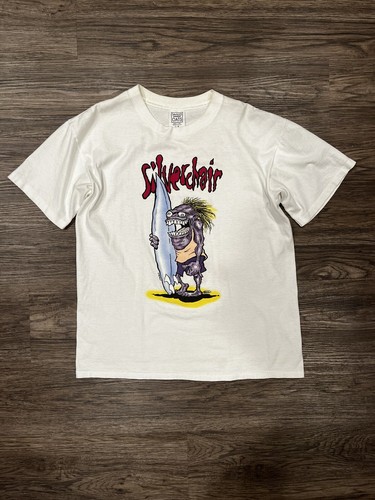 ミュージシャン Vintage Silverchair Shirt 1995 Tour Frog Vintage 1995 Silverchair Frogstomp Tour Band T Shirt (resize