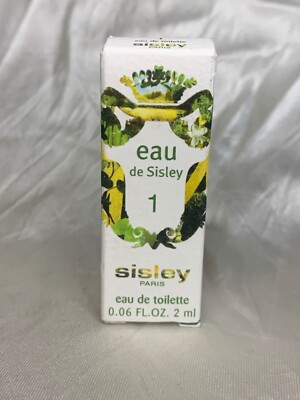 Eau de Sisley 1 by Sisley 2ml EDT Micro Mini Splash (new with box)