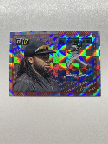 ジャズ Jazz Giants All Star 2017 Donruss All Stars AS-5 Johnny Cueto /999 San Francisco