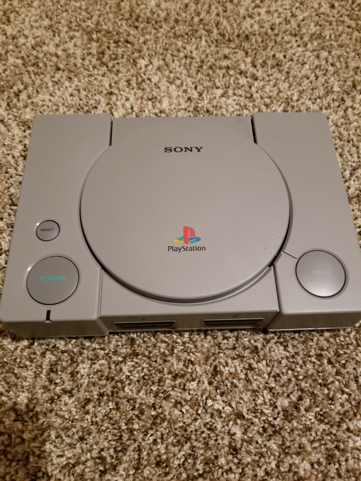 SONY PlayStation1 PS1 SCPH-9001 REFURBISHED!!! CLEANED!!! WITH 2 CONTROLLERS!!!