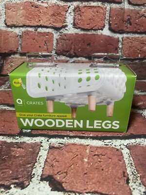 quirky crates wooden legs