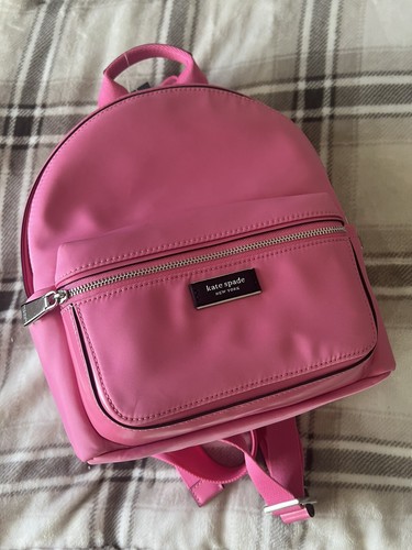 kate spade リボンバックパック ピンク ナイロン kate spade NEW YORK ケイトスペード リボンモチーフ リュック
