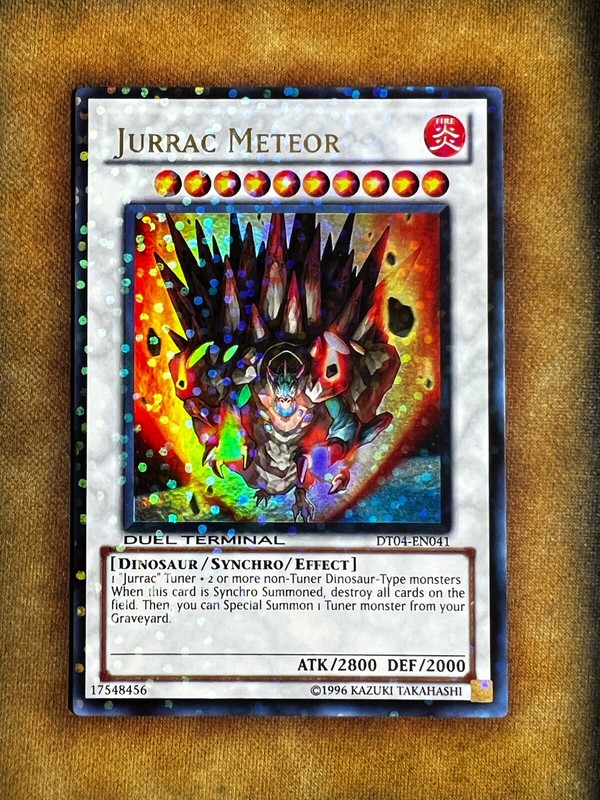 Yugioh Jurrac Meteor DT04-EN041 Duel Terminal Ultra Rare NM | eBay
