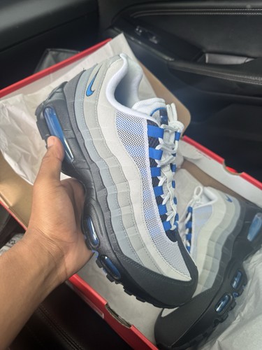 Nike Air Max 95 OG Big Bubble Blue Spark Size 11.5 Men's In