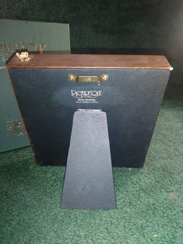 1999 STORM BREWING Picturesque  Harmony Kingdom Retired Peter Calvesbert w/box