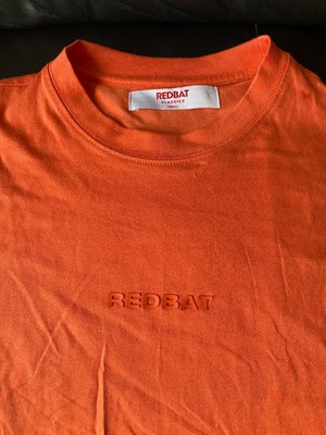 Redbat, unisex orange vest top, small, wide arm holes.