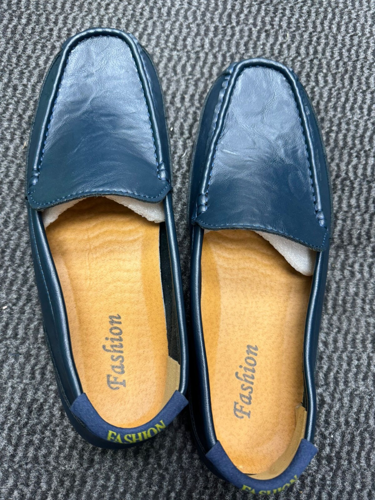Mens Casual Memory Foam  Walking Loafer Leather Driving  Formal Shoes  size  46