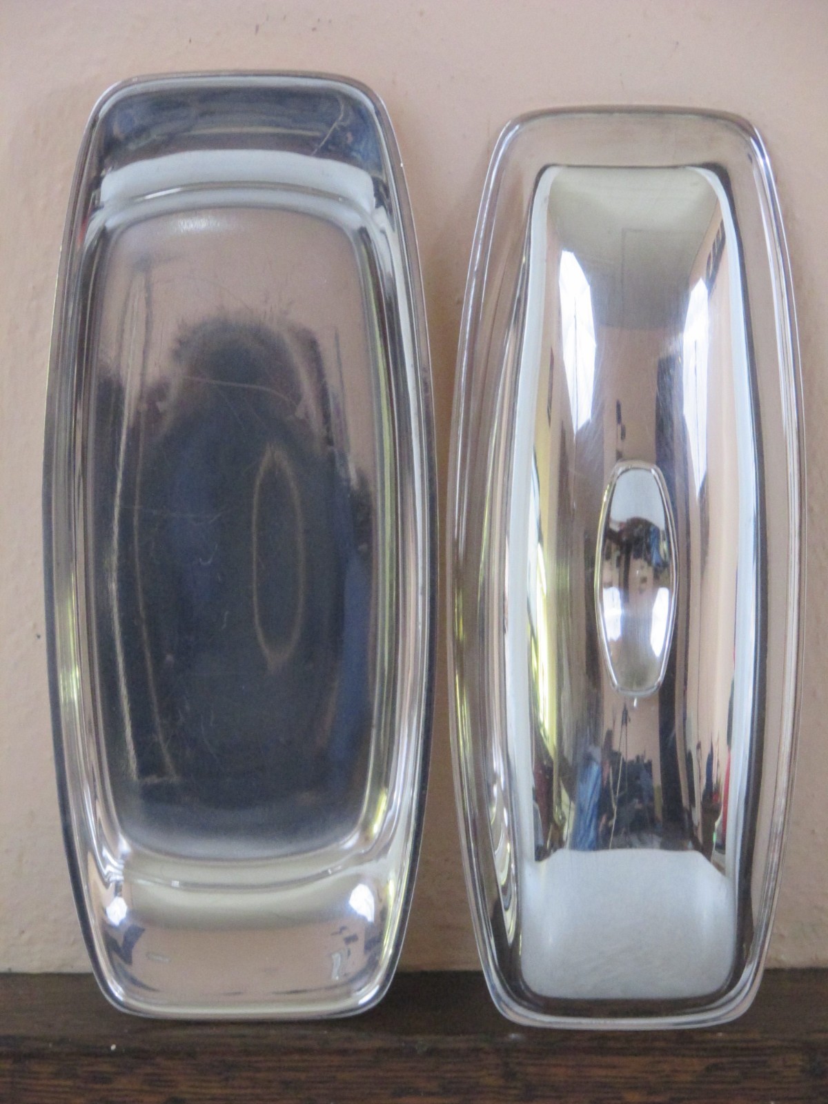 Vintage Gorham Silver Plate Butter Dish Tray