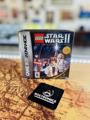 LEGO STAR WARS ll 2 The Original Trio logo GAME BOY ADVANCE GBA READ