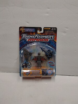 Transformers Armada Gunbarrel Terradive Thunderwing Figure Set (2002) Hasbro New