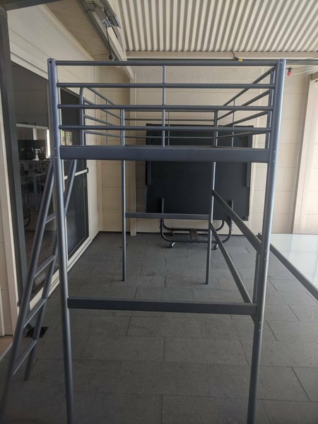 Ikea Grey Single Loft Bed Frame Great For Kids Bedroom Or Spare Room Beds Gumtree Australia Stirling Area Mirrabooka