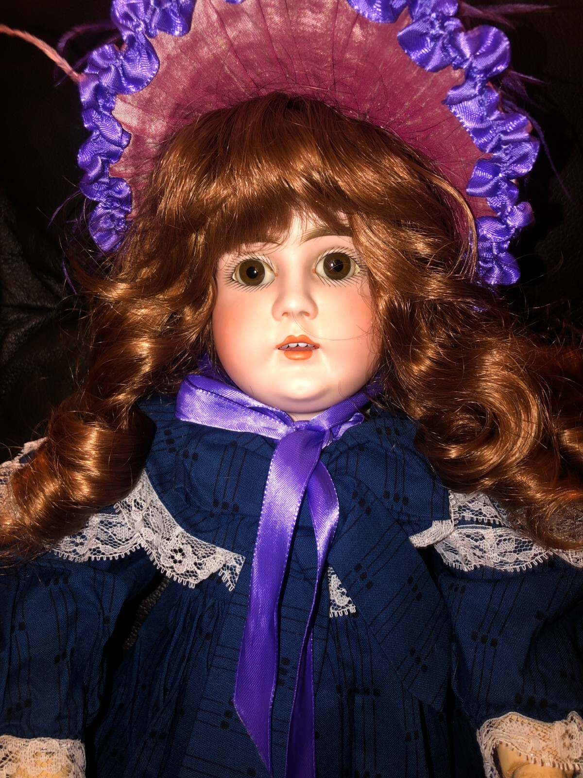 Antique German Kestner 19" Bisque Head Doll marked H