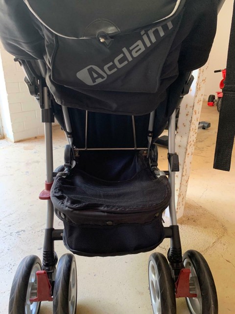 steelcraft acclaim reverse handle stroller