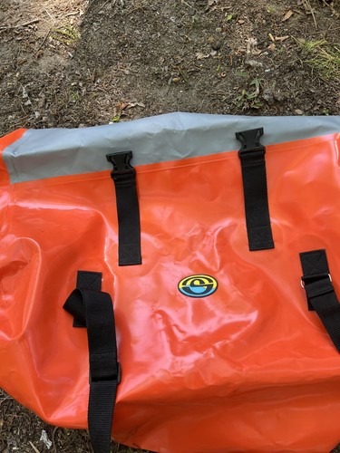 Bag, Sports Bag- Heavy Duty Vinyl- Never Used- Inside Valve-orange