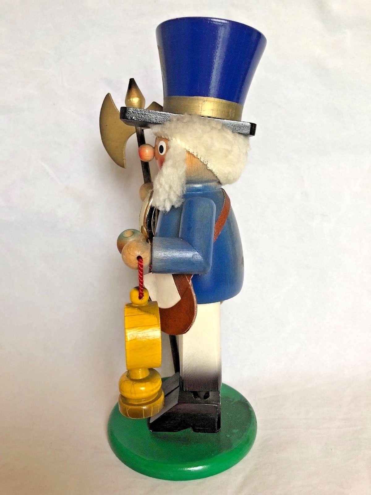 Steinbach German Smoker Night Watchman Lantern Horn Christmas Nutcracker