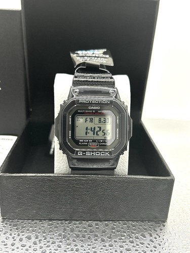 Pre-owned Casio G-shock Gw-s5600u-1jf Origin Solar Radio Carbon Fiber Digital Men`s Watch