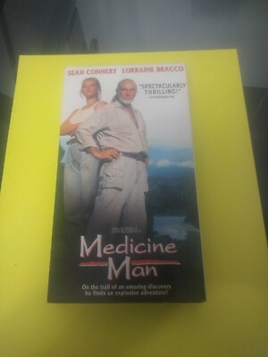 Medicine Man (VHS, 1992) Sean Connery - Lorraine Bracco