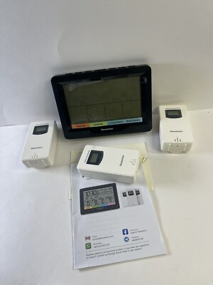 Newentor FJ3383B Black Digital Display Outdoor Sensor Wireless Weather Station