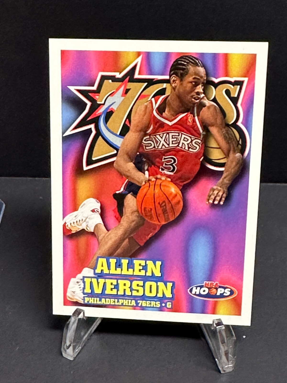 DEADSTOCK VTG 90s NBA ALLEN IVERSON 76ERS PRO PLAYER T-SHIRT