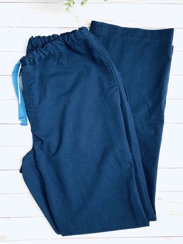 FIGS Scrubs Mens Size Small Pisco Basic Top and Bottom Navy Blue Medical RN Tech