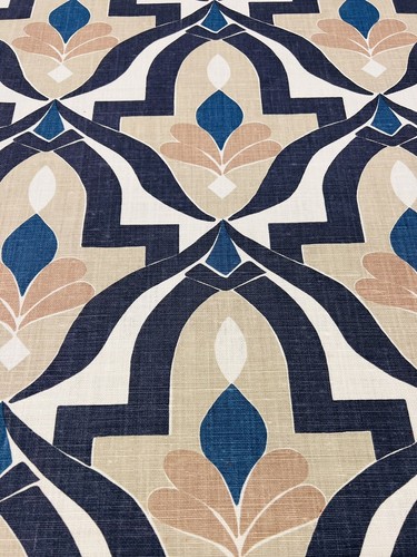 Society6 ケース Cream Floral Moroccan Pattern on Deep Indigo Cream Floral Moroccan Pattern on Deep Indigo Ink Wall Mural