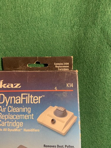 Kaz Dynafilter Model #K14-3P Air Cleaning Replacement Cartridge