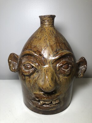 Marvin bailey pottery head jug 