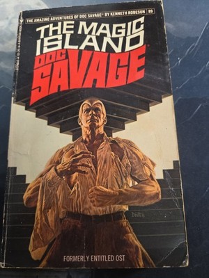 The Magic Island Doc Savage, No. 89 Kenneth Robeson,1977.   Ta4