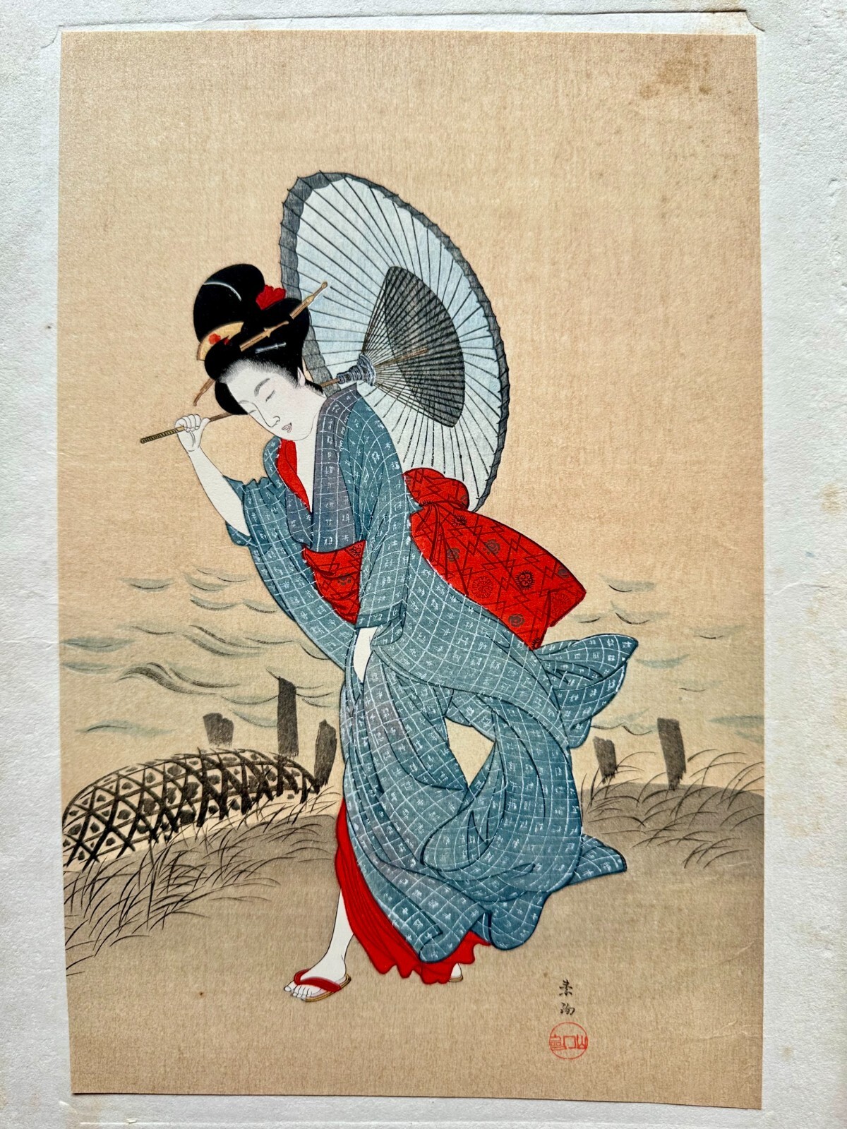 【行先板】 徳島行 FOR TOKUSHIMA ✕牟岐行FOR MUGI SOLD - Tsuba, Ko-Kinko, Mizuguruma Nawakui - Tsuba.info