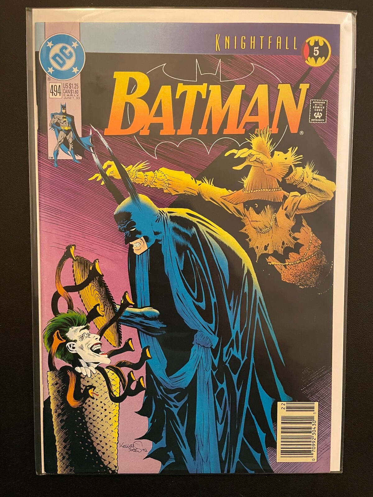 アメコミ Batman Knightfall #495 CGC9.4 Amazon.com: Batman #494 VF ; DC comic book | Knightfall 5