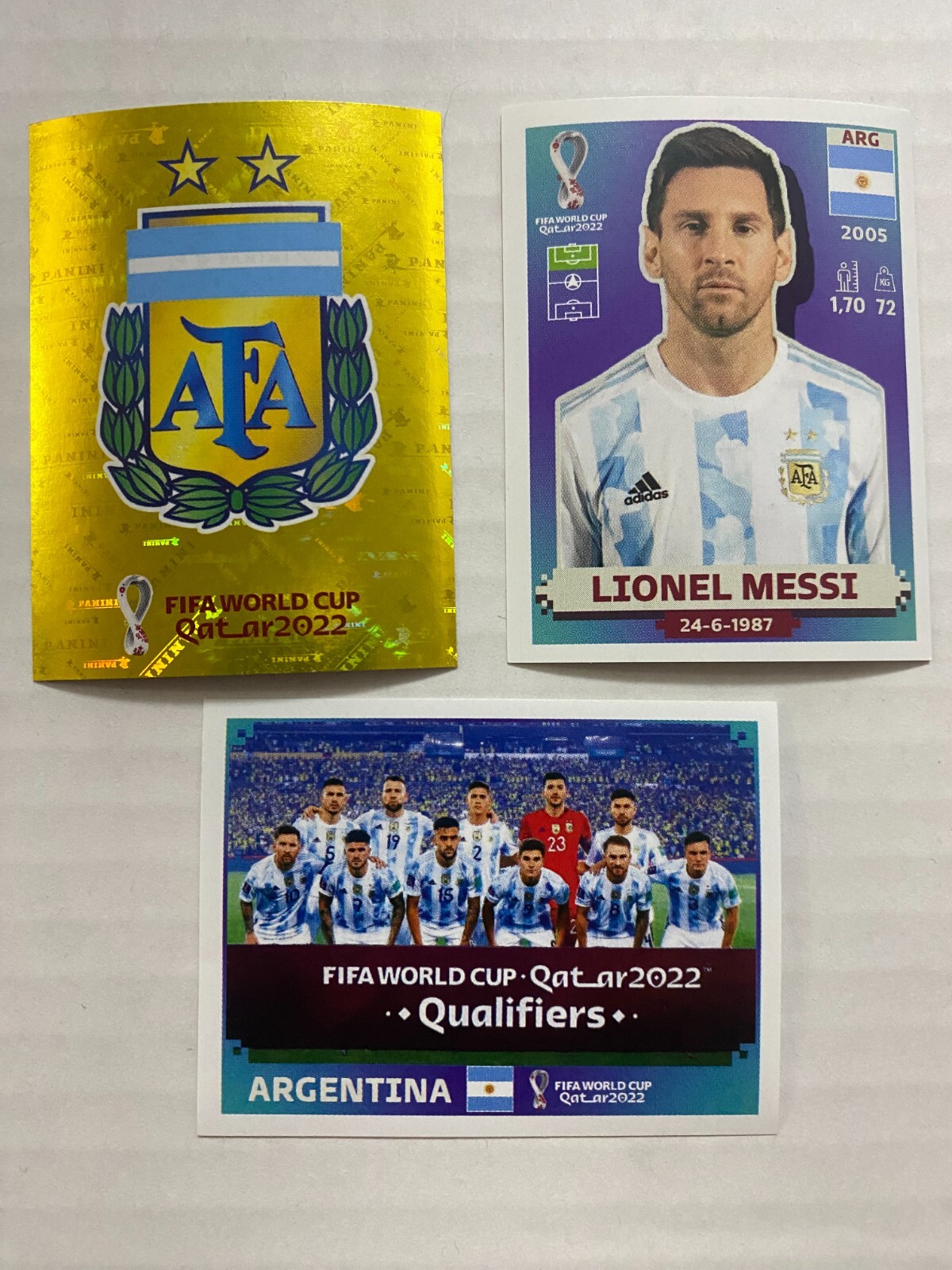 2022 Qatar World Cup Champions - Lionel Messi, Argentina