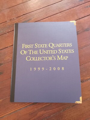 First State Quarters Collectors Map 