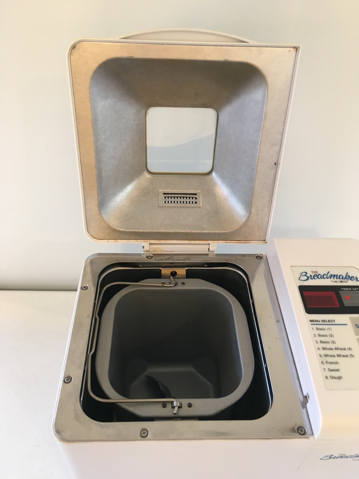 The Breadmaker By Mr. Coffee White Automatic Bread & Dough Maker Machine BMR200