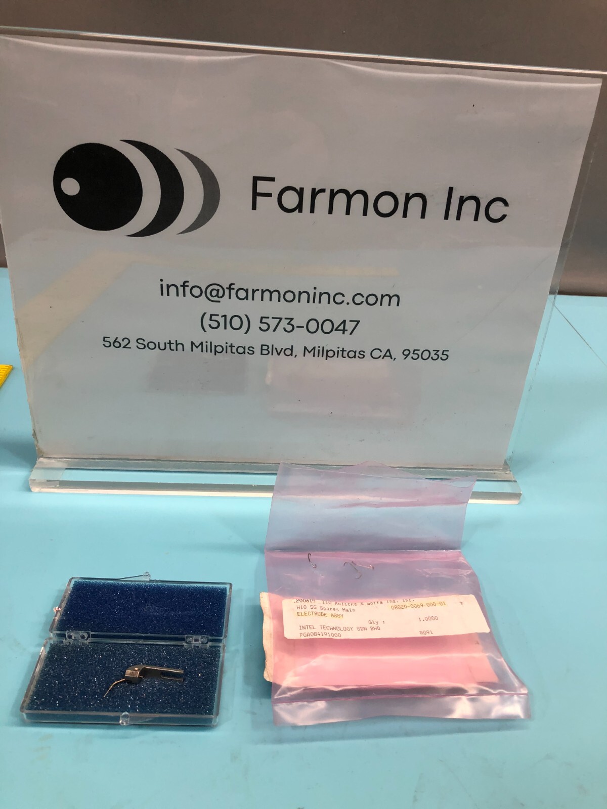 KULICKE & SOFFA 08020-0069-000-01 ELECTRODE ASSY, 148823