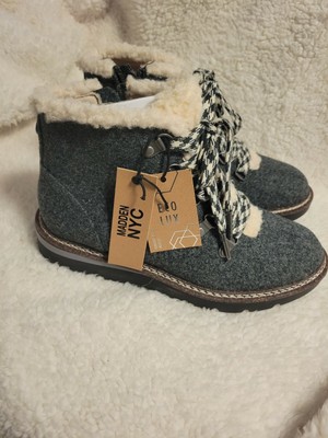 Madden NYC Hiker wedge Boots