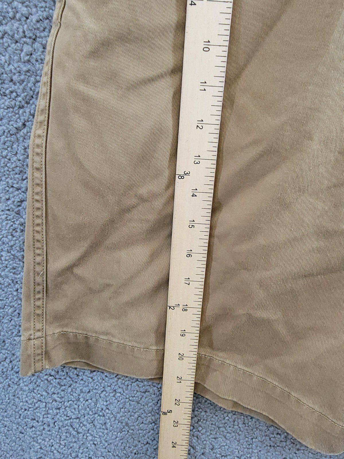 Polo Ralph Lauren 8-Inch Relaxed Fit Chino Shorts Men's 38 Sandsurf Button Zip - Picture 9 of 17