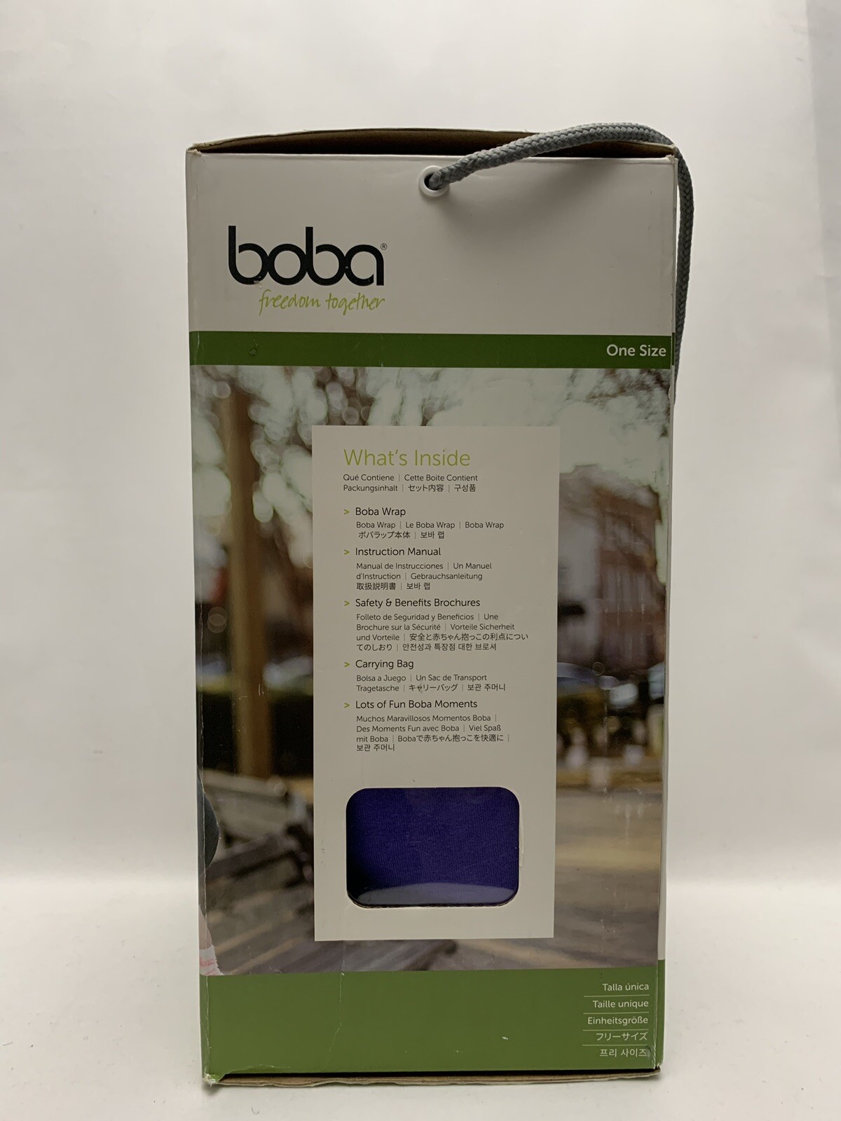 Boba Baby Toddler Carrier & wrap Combo 0-36 Months 7-35 lbs Purple HTF Rare New