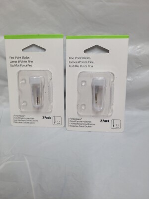 Lot Of 4 - New Cricut Premium Fine Point Blade 1.1mm for Cricut Explore Machines