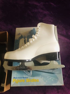 ladies leather ice skates