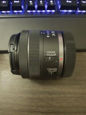 Canon RF 24-50mm F/4.5-6.3 IS STM Lens. Excellent condition.