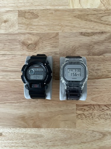 Casio G-Shock Model DW56000SK-1 and Model SW69000-1V | eBay