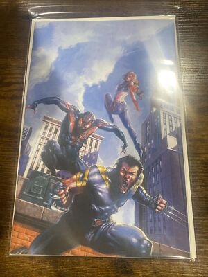 ULTIMATE INVASION #1 * NM+ * DAVIDE PARATORE VIRGIN VARIANT WOLVERINE SPIDER-MAN